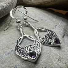 Load image into Gallery viewer, Heart Celtic Knot Earrings