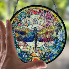 Load image into Gallery viewer, Summer Dragonfly Suncatcher