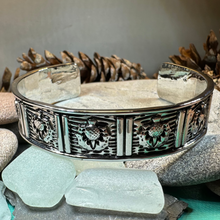 Load image into Gallery viewer, Alba Thistle Cuff Bracelet