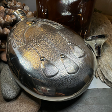 Load image into Gallery viewer, Scottish Sporran Pewter Hip Flask