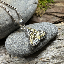 Load image into Gallery viewer, Errill Trinity Knot Necklace