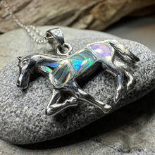 Load image into Gallery viewer, Shimmering Horse Necklace
