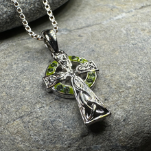 Load image into Gallery viewer, Jane Celtic Cross Necklace
