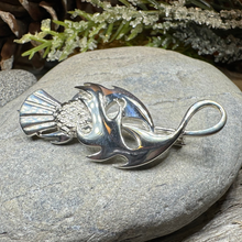 Load image into Gallery viewer, Jacobean Thistle Brooch