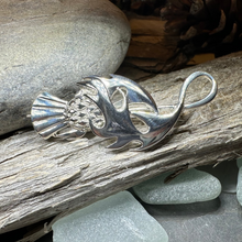 Load image into Gallery viewer, Jacobean Thistle Brooch