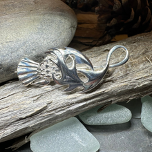 Load image into Gallery viewer, Jacobean Thistle Brooch