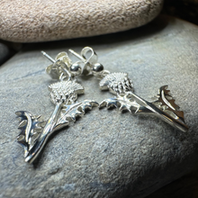 Load image into Gallery viewer, Realistic Thistle Earrings