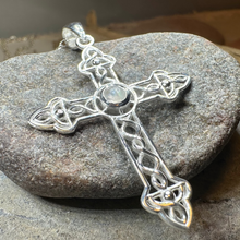 Load image into Gallery viewer, Gratitude Celtic Cross Necklace