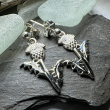 Load image into Gallery viewer, Realistic Thistle Earrings