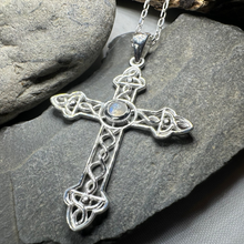 Load image into Gallery viewer, Gratitude Celtic Cross Necklace