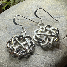 Load image into Gallery viewer, Infinite Love Heart Earrings