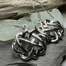 Load image into Gallery viewer, Infinite Love Heart Earrings