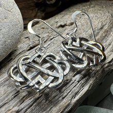 Load image into Gallery viewer, Infinite Love Heart Earrings