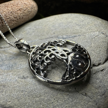 Load image into Gallery viewer, Yin Yang Tree of Life Necklace