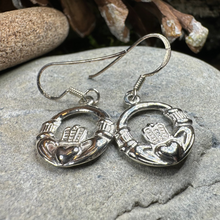 Load image into Gallery viewer, Celtic Claddagh Earrings
