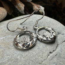 Load image into Gallery viewer, Celtic Claddagh Earrings