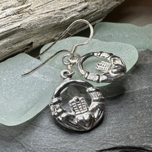 Load image into Gallery viewer, Celtic Claddagh Earrings