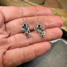 Load image into Gallery viewer, Marcasite Thistle Earrings