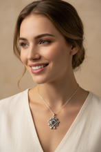 Load image into Gallery viewer, Amethyst Luckenbooth Necklace