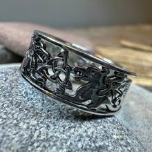 Load image into Gallery viewer, Welsh Dragon Band Ring