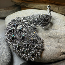 Load image into Gallery viewer, Bellevue Peacock Brooch & Pendant