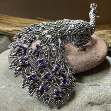 Load image into Gallery viewer, Bellevue Peacock Brooch & Pendant