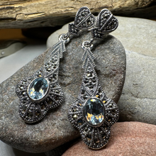 Load image into Gallery viewer, Alwena Marcasite Earrings