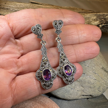Load image into Gallery viewer, Alwena Marcasite Earrings