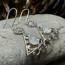 Load image into Gallery viewer, Celtic Wheel of Life Earrings