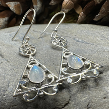 Load image into Gallery viewer, Celtic Wheel of Life Earrings