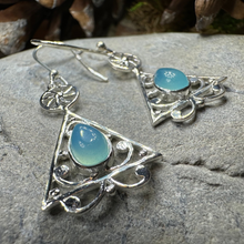 Load image into Gallery viewer, Celtic Wheel of Life Earrings