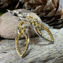 Load image into Gallery viewer, Seadream Celtic Knot Earrings