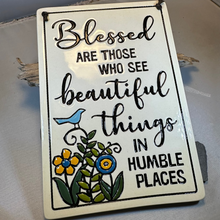 Load image into Gallery viewer, Christian Quote Blessing Wall Art