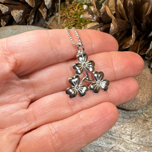 Load image into Gallery viewer, Triple Shamrock Necklace