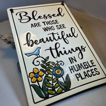 Load image into Gallery viewer, Christian Quote Blessing Wall Art