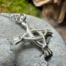 Load image into Gallery viewer, Kildare Saint Brigid's Cross Necklace