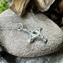 Load image into Gallery viewer, Kildare Saint Brigid's Cross Necklace