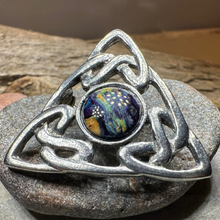 Load image into Gallery viewer, Heathergems Pictish Celtic Knot Brooch