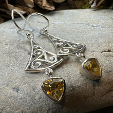 Load image into Gallery viewer, Teleri Triple Spiral Earrings