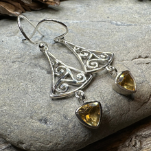 Load image into Gallery viewer, Teleri Triple Spiral Earrings