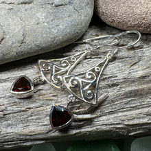 Load image into Gallery viewer, Teleri Triple Spiral Earrings