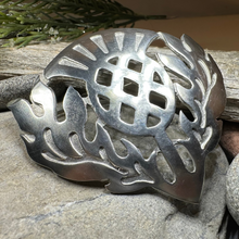 Load image into Gallery viewer, Large Scottish Thistle Brooch