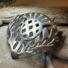 Load image into Gallery viewer, Large Scottish Thistle Brooch