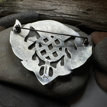 Load image into Gallery viewer, Large Scottish Thistle Brooch