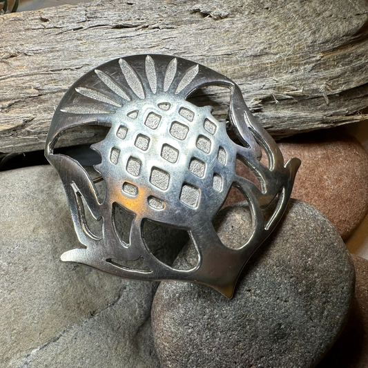 Mael Scottish Thistle Brooch - Handmade in Scotland