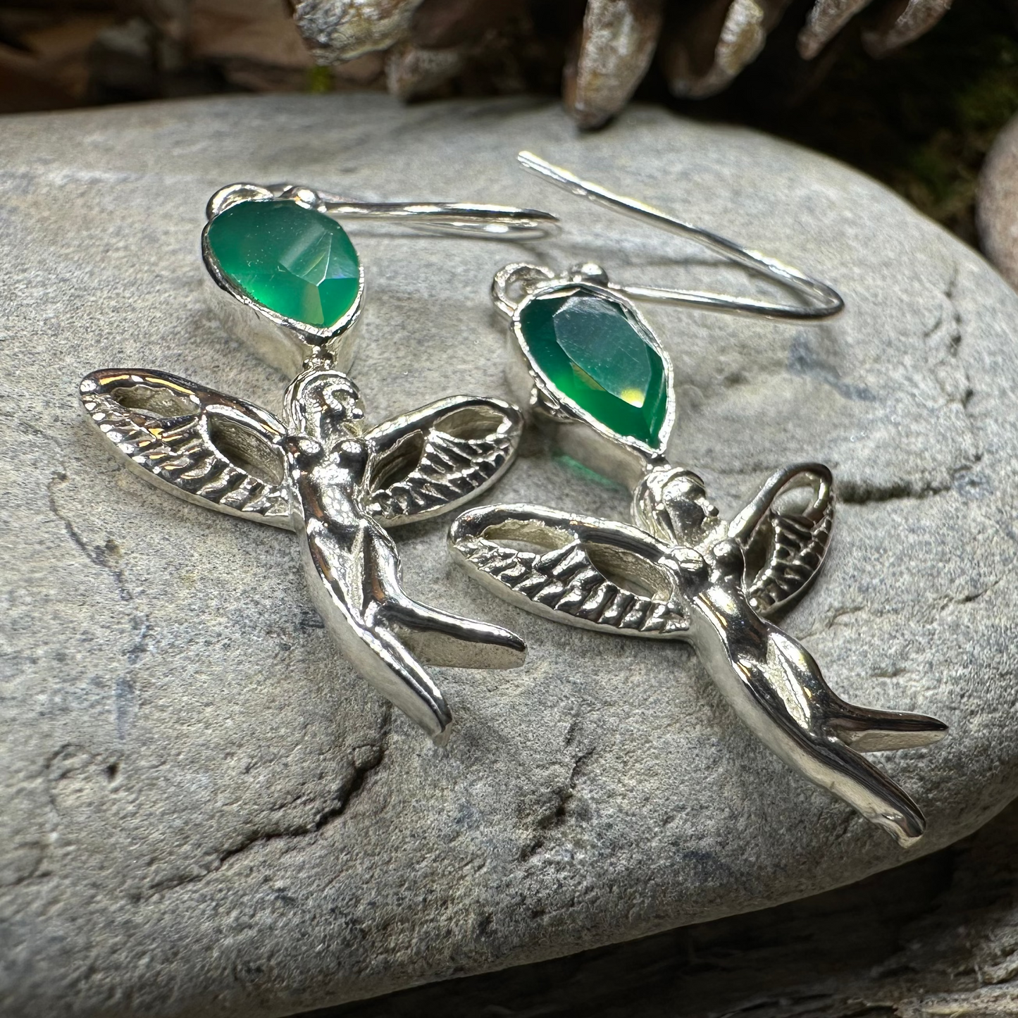 Telyn Celtic Fairy Earrings — view 7