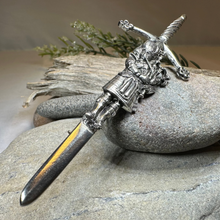 Load image into Gallery viewer, Highland Bagpiper Kilt Pin