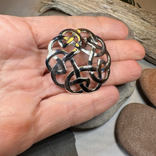 Load image into Gallery viewer, Argyle Celtic Knot Brooch