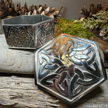 Load image into Gallery viewer, Trinity Knot Celtic Trinket Box