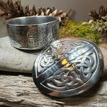 Load image into Gallery viewer, Oval Celtic Trinket Box
